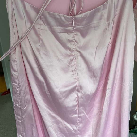 Champagne Pink Maxi Dress - Picture 4 of 5